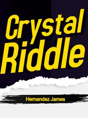 cover image of Crystal riddle 1